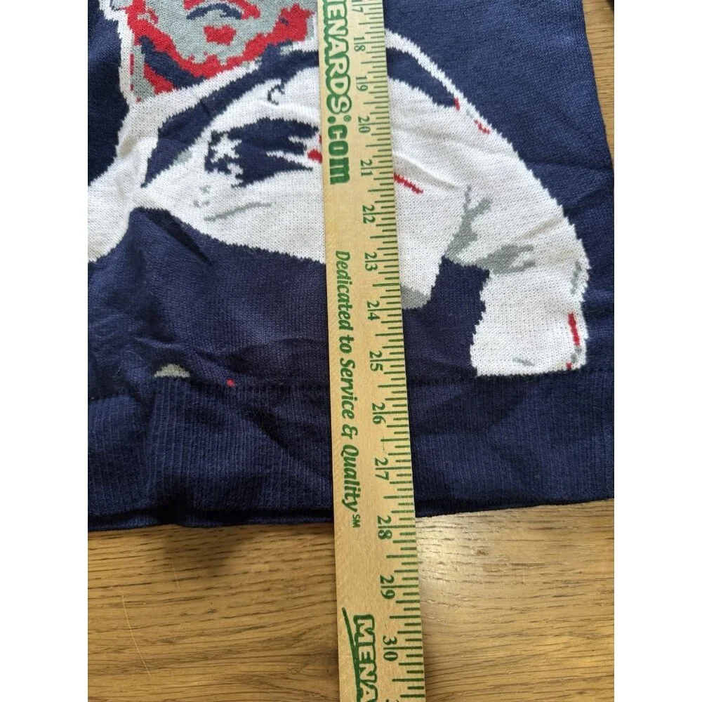 Tom Brady New England Patriots NFL Christmas‎ Sweater Size Medium Knit Holiday